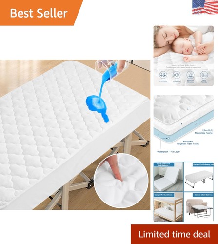 Soft quilted cot mattress - soft,