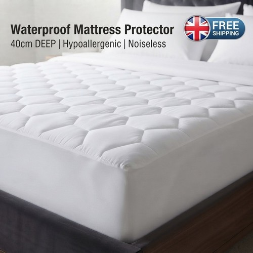 Quilted mattress protector - quilted,
