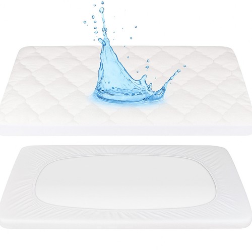 Quilted travel cot - quilted, mattress