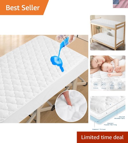 Cot mattress protector pad - cot,