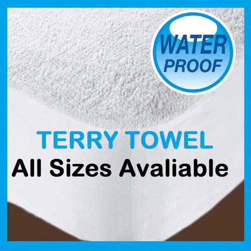 100 waterproof terry - waterproof,